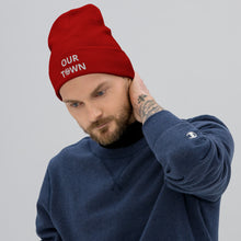 Load image into Gallery viewer, OUR TOWN Embroidered Beanie
